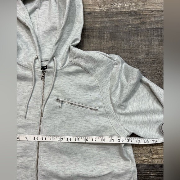 INC International Concepts Men’s Gray Hoodie Jacket Sweater Size Medium - Picture 11 of 12